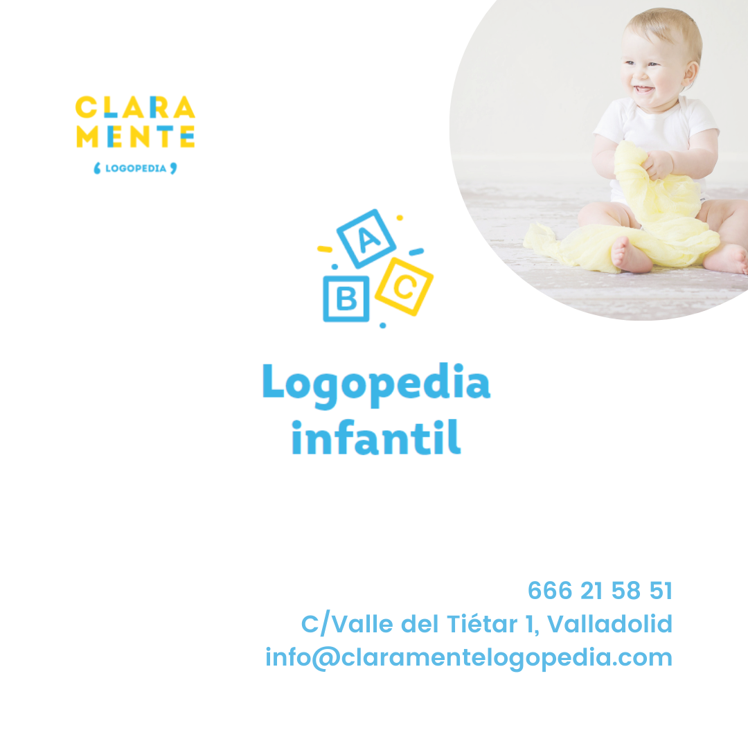 Estimulación temprana en Claramente Logopedia, Valladolid